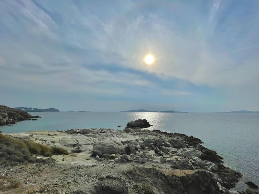 Mykonos Sea View Luxury Villa By Calypso Sunset Villas Mykonos Town Eksteriør bilde